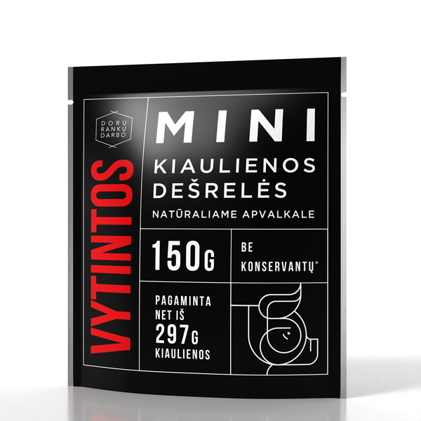 VYTINTOS MINI DEŠRELĖS | KIAULIENOS 150G