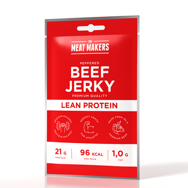 BEEF JERKY SPORT | PEPPERED 40g
