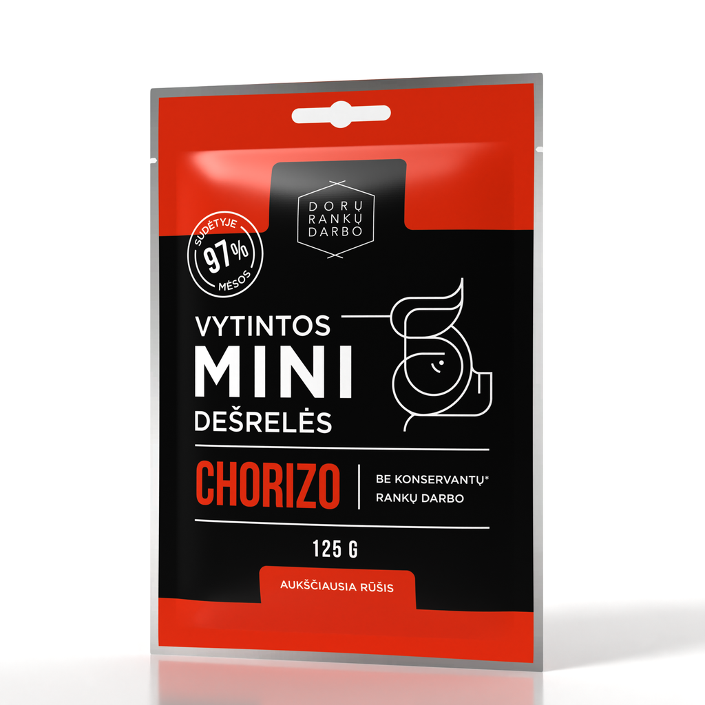 CHORIZO MINI DEŠRELĖS | KIAULIENOS 125G