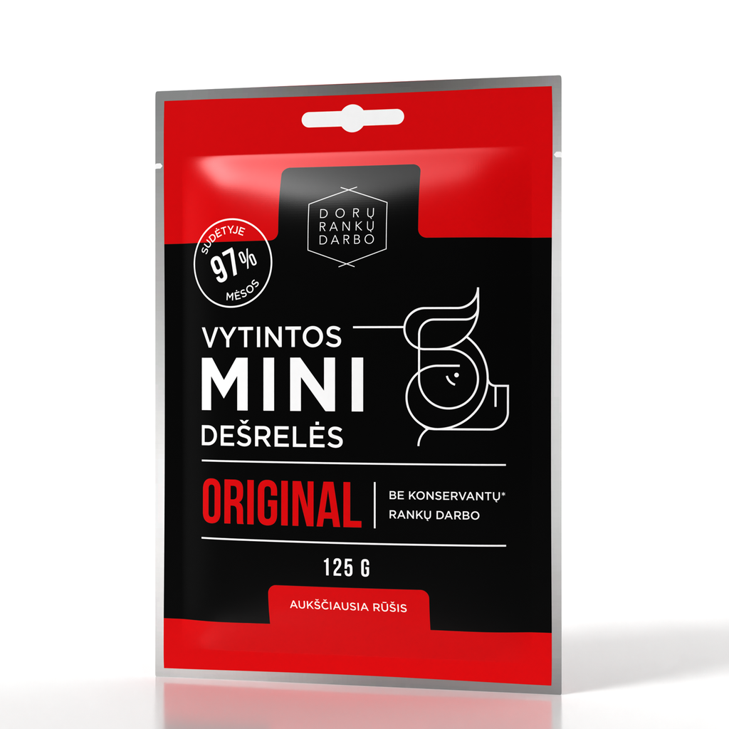 ORIGINAL MINI DEŠRELĖS | KIAULIENOS 125G