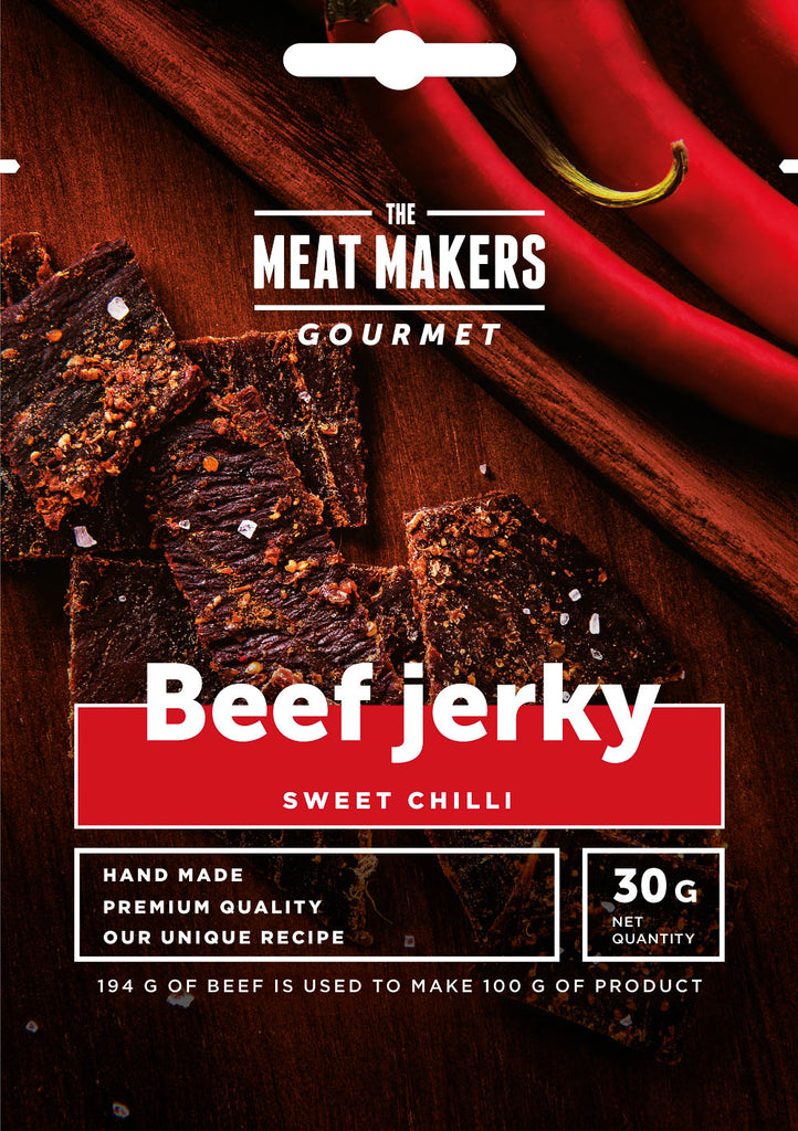 BEEF JERKY | GOURMET SWEET CHILLI 30 G